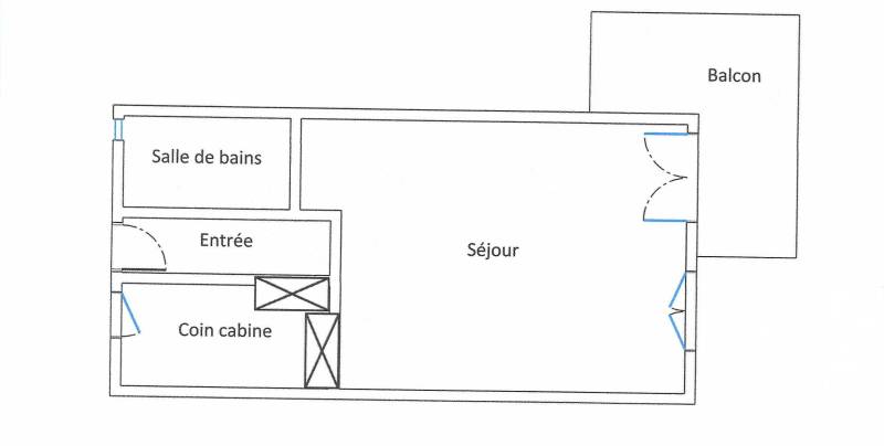 En exclusivité Studio à Maubuisson dans résidence très calme à 400 mètres du Lac