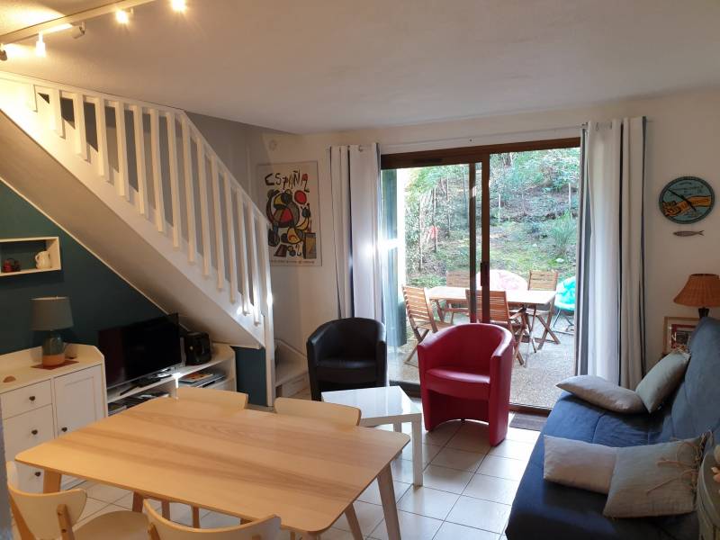 A louer pavillon mitoyen de type 3 dans une résidence située sur le Domaine du Golf à Lacanau-Océan