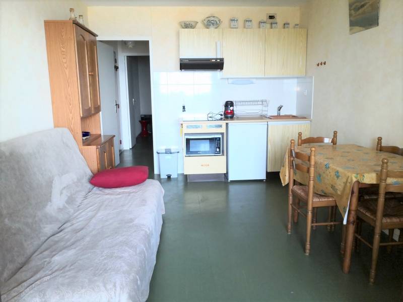 Appartement avec loggia et pleine vue sur l'Océan