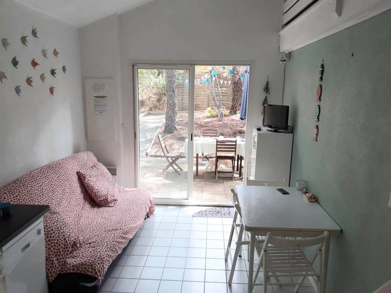 A louer pavillon avec 1 chambre et 1 mezzanine dans le quartier Sud de Lacanau-Océan