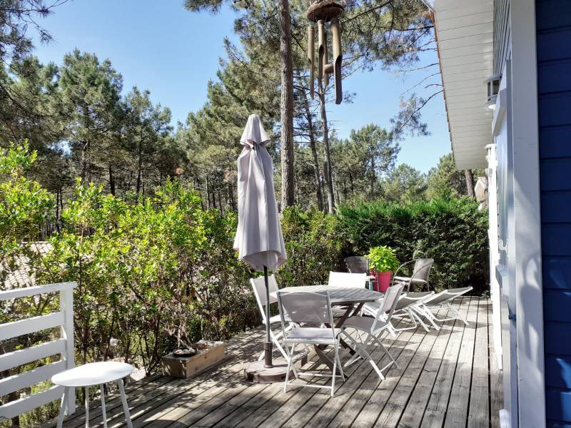 louer meublé maison d vacances avec terrasse Lacanau