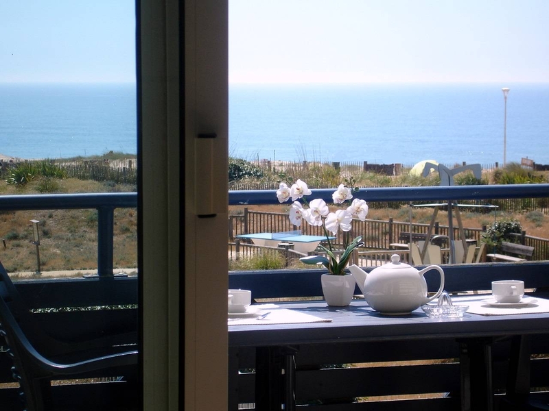 Pleine vue sur l'Océan depuis le balcon