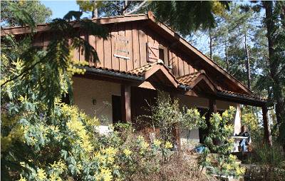 Agréable chalet en location à Carcans Maubuisson proche de Carcans Plage et de Lacanau Océan