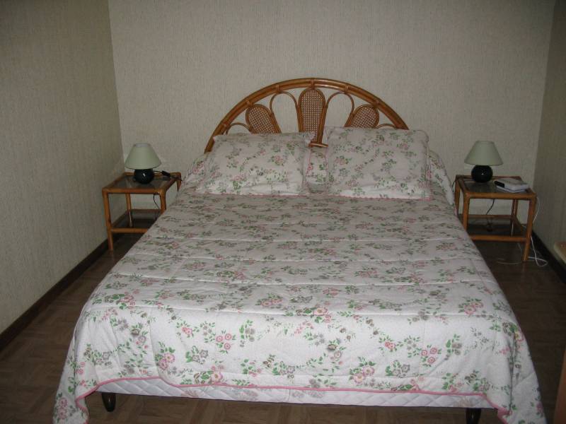 Chambre située à l'étage
