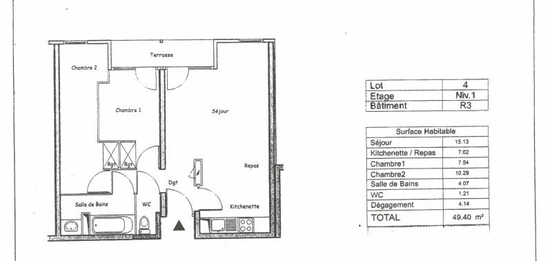 Appartement de type 3